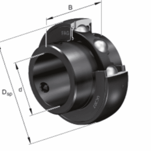 UC211 - 55X100X55,6 - FAG